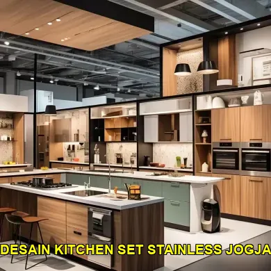Desain Kitchen Set Stainless Jogja Untuk Dapur Estetis dan Tahan Lama